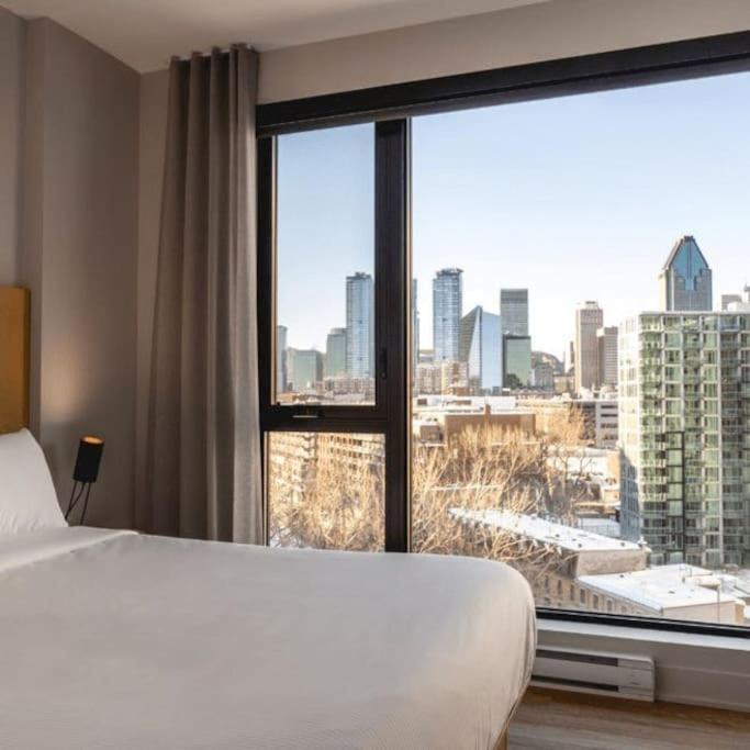Mind Blowing City View - 2 Beds - Pool & Spa - Downtown Montréal Dış mekan fotoğraf